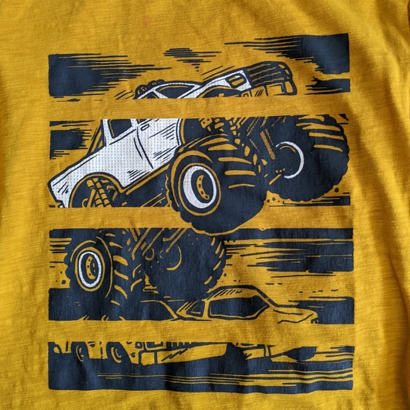 ♦️B2G1FREE♦️ 3 shirts dinosaur & monster truck - Picture 2 of 8
